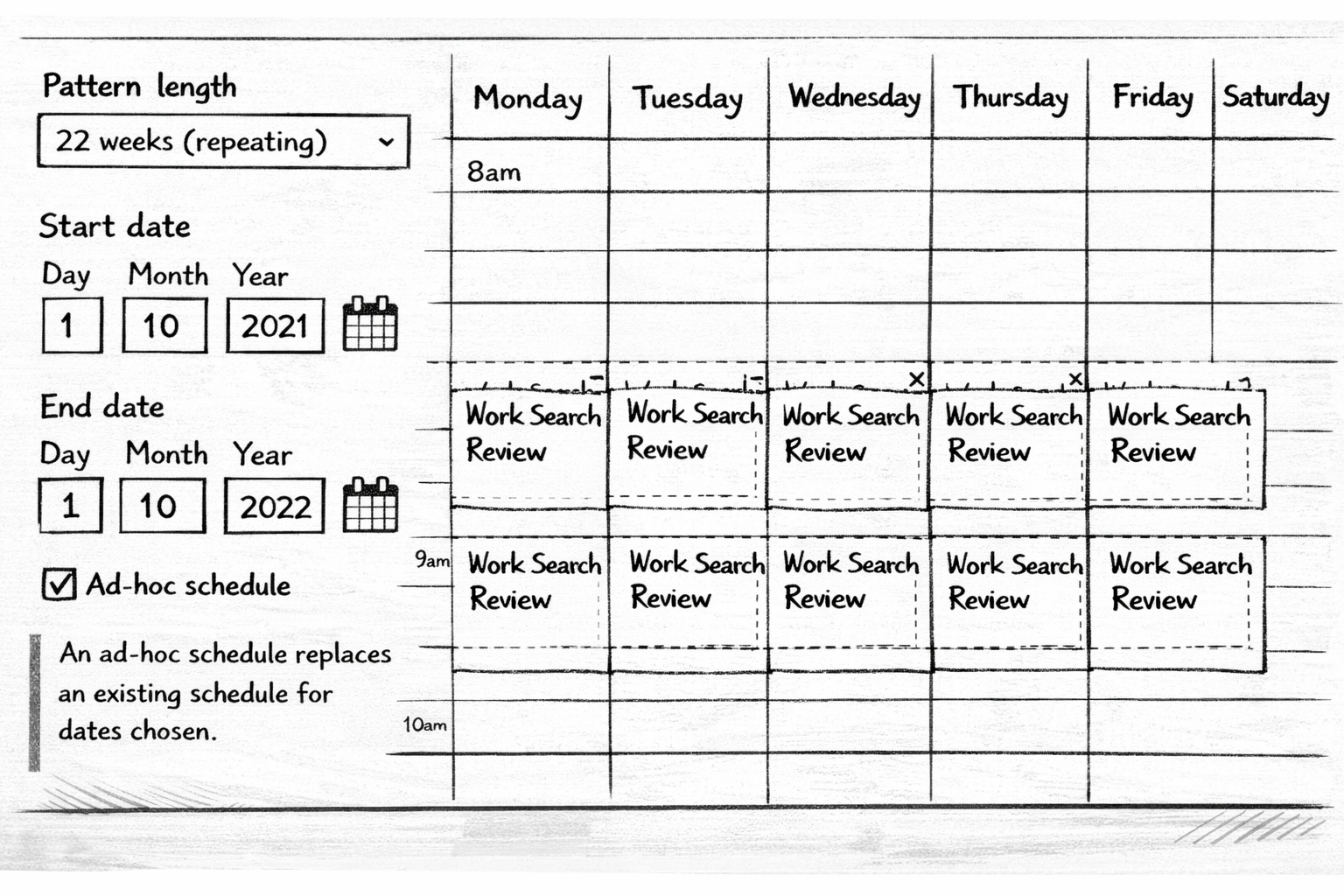 Universal Credit Diary Manager case study image